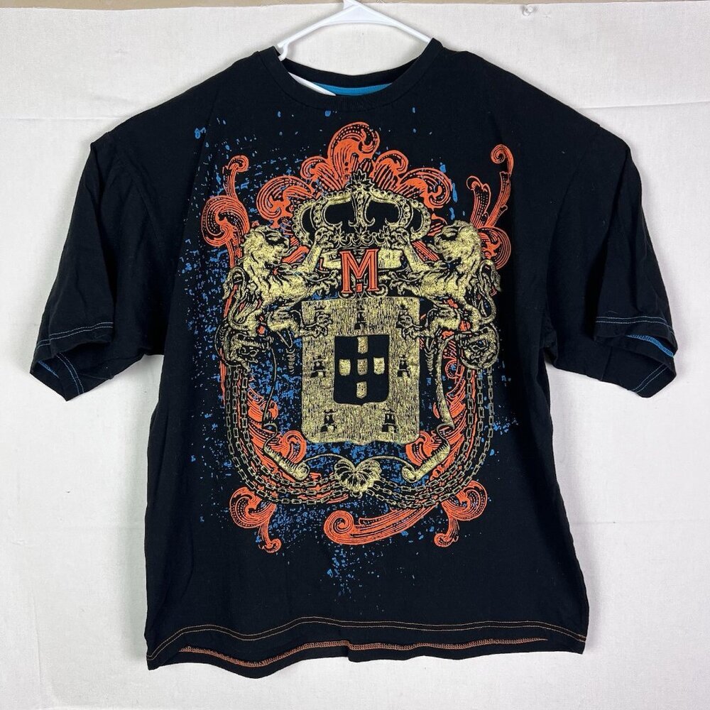Vintage Y2K Mecca USA Rap Hip Hop 2XL XXL Since Day One 90s Shirt Puffy Paint‎